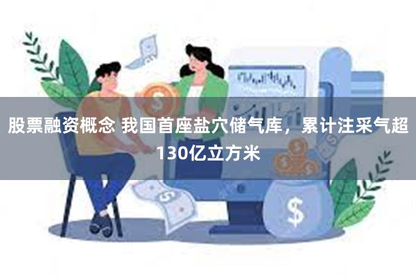 股票融资概念 我国首座盐穴储气库，累计注采气超130亿立方米