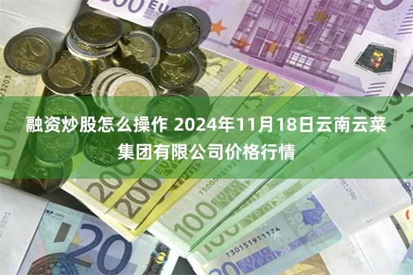 融资炒股怎么操作 2024年11月18日云南云菜集团有限公司价格行情